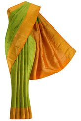 Green Kanchipuram Silk Saree